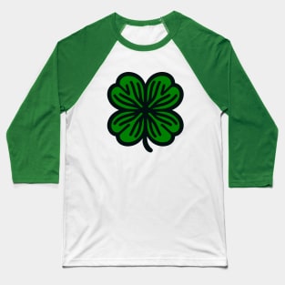 Four-Leaf Clover Baseball T-Shirt